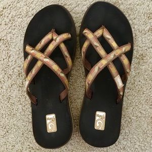 Teva: Brown Sandals, size 8